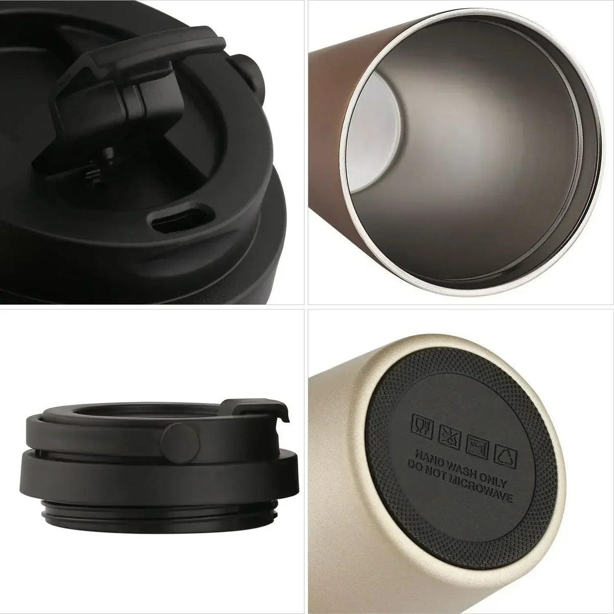 Taza de viaje térmica ThermaSip para café