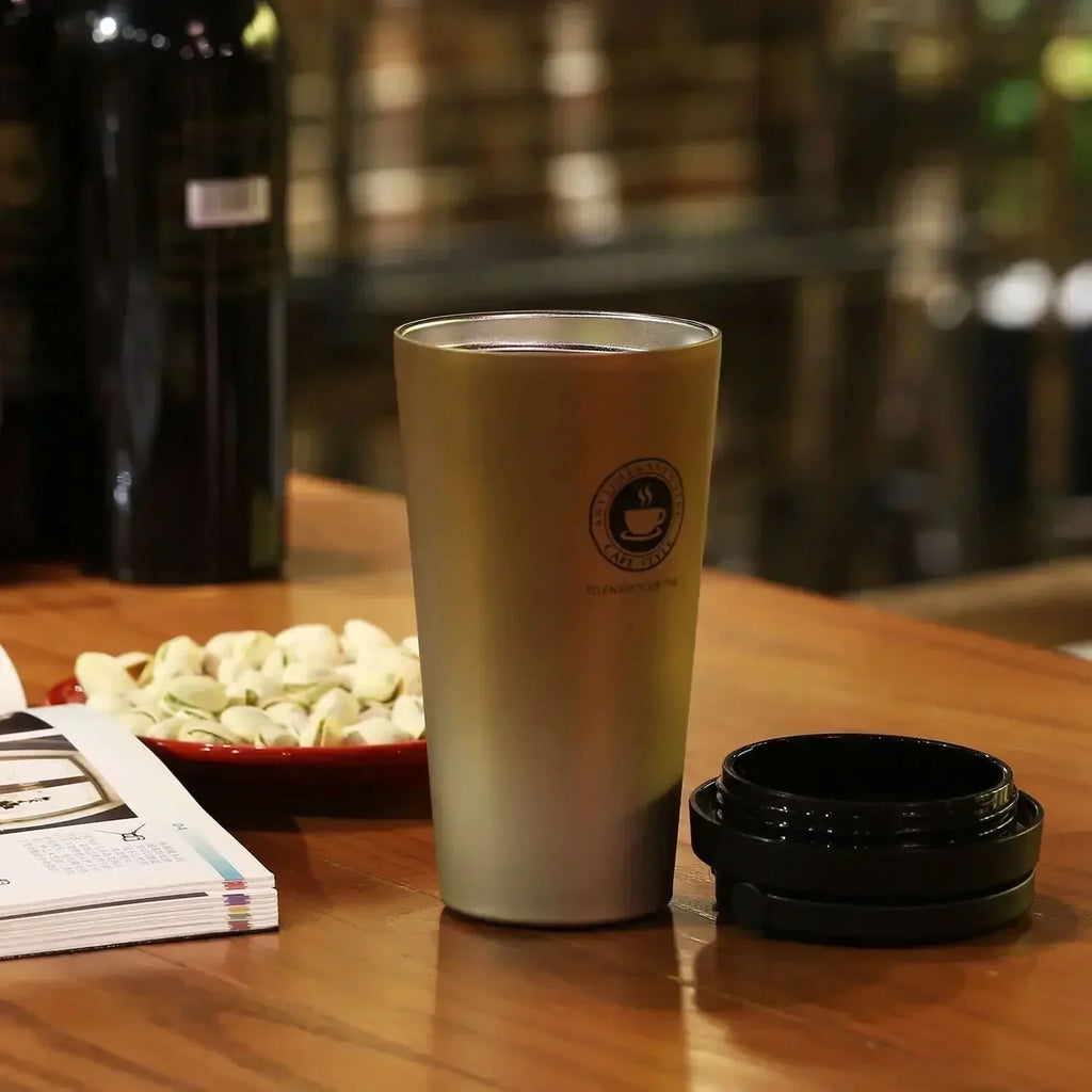 Taza de viaje térmica ThermaSip para café