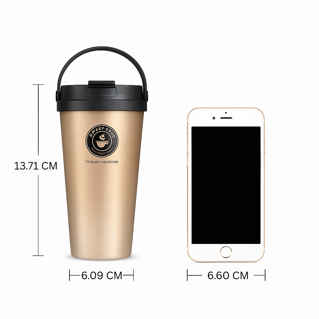 Taza de viaje térmica ThermaSip para café