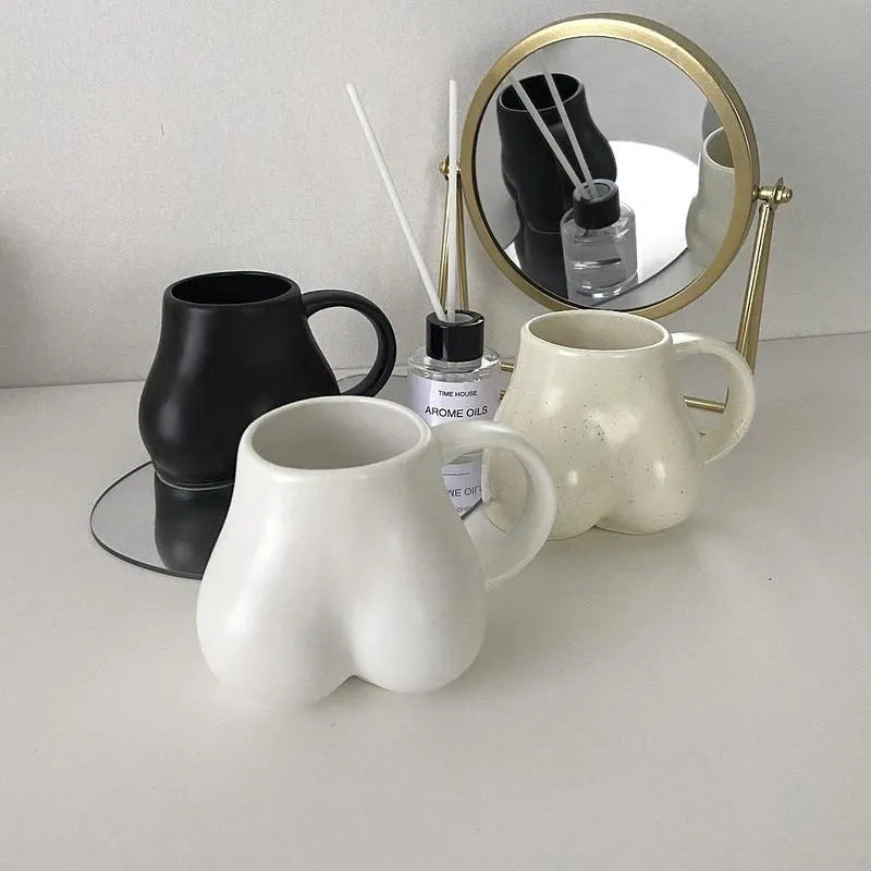 Taza divertida de cerámica