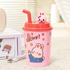 Taza para mujer con diseño único y tapa
