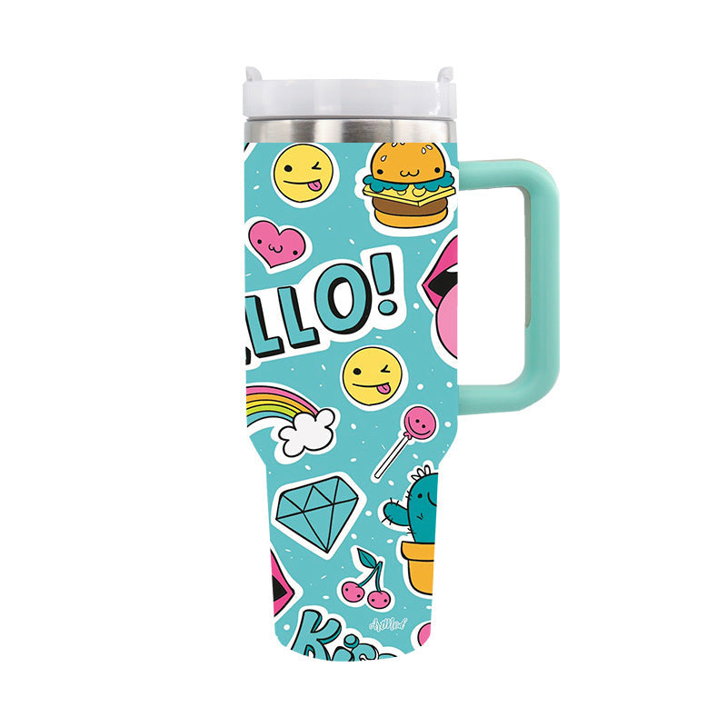 Taza térmica unisex con asa
