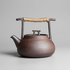 TEAGLOW – Tetera de cerámica con calentador para un servicio acogedor