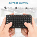 Teclado inalámbrico 2 en 1 Air Keyboard