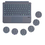 Teclado inalámbrico ergonómico con retroiluminación