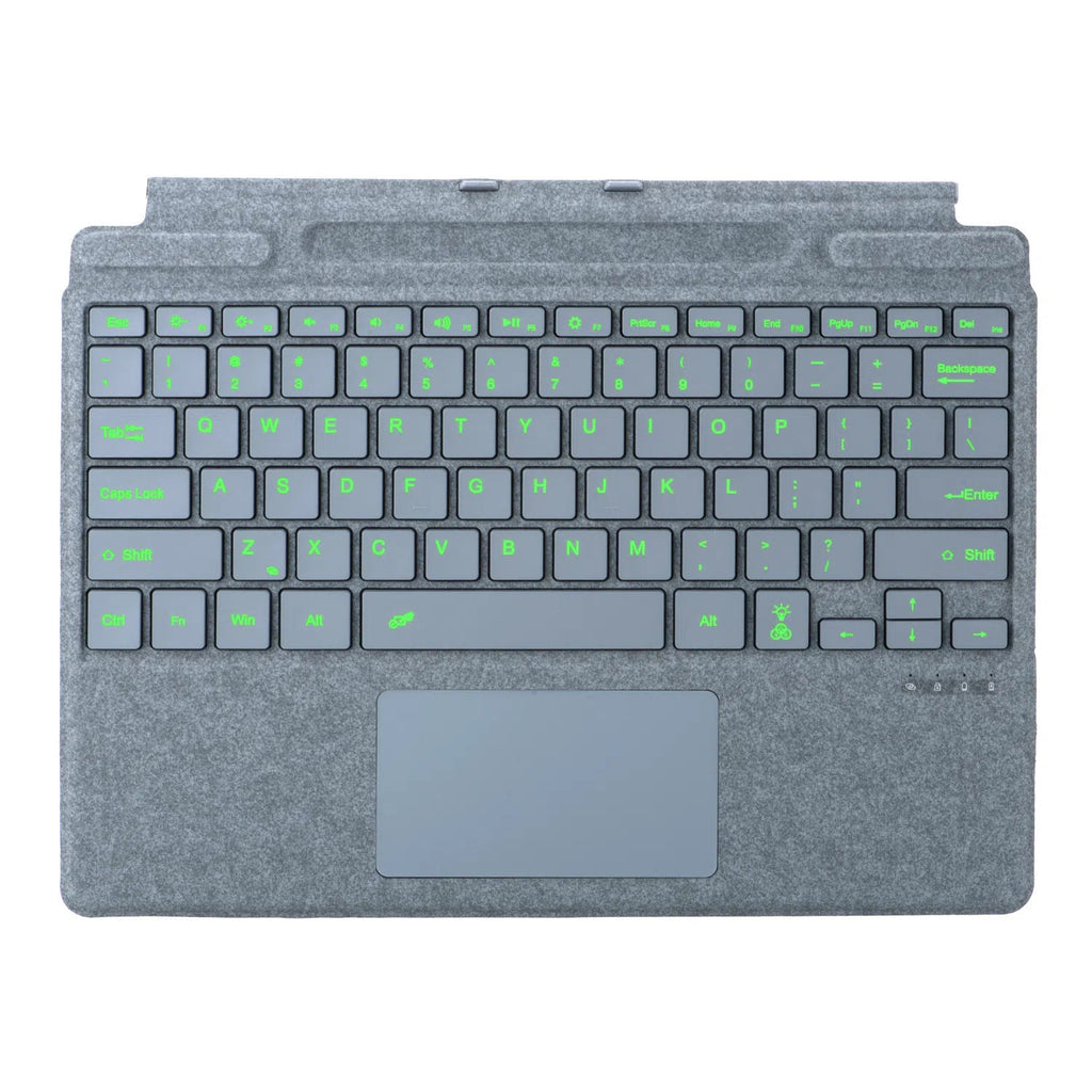 Teclado inalámbrico ergonómico con retroiluminación