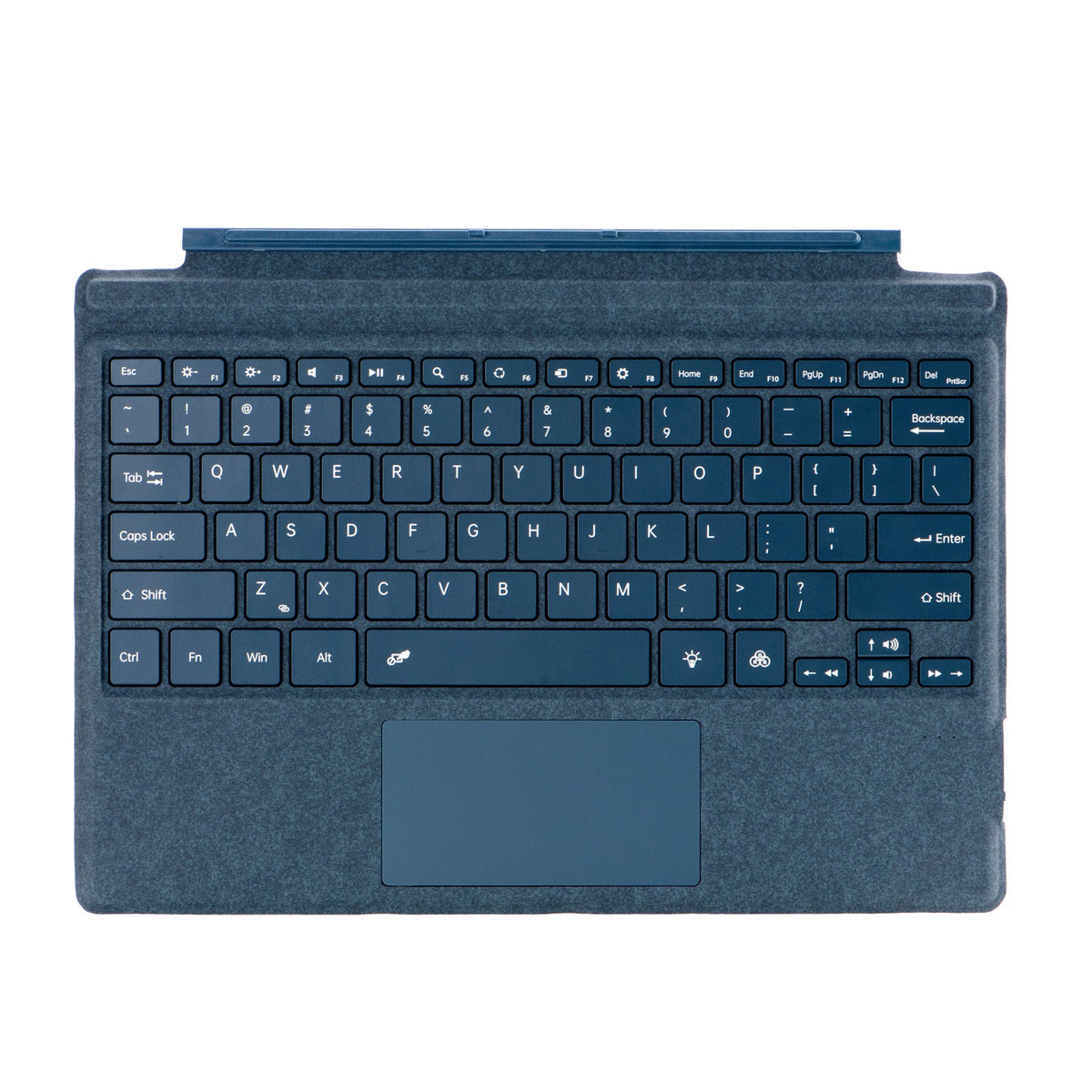 Teclado inalámbrico ergonómico con retroiluminación