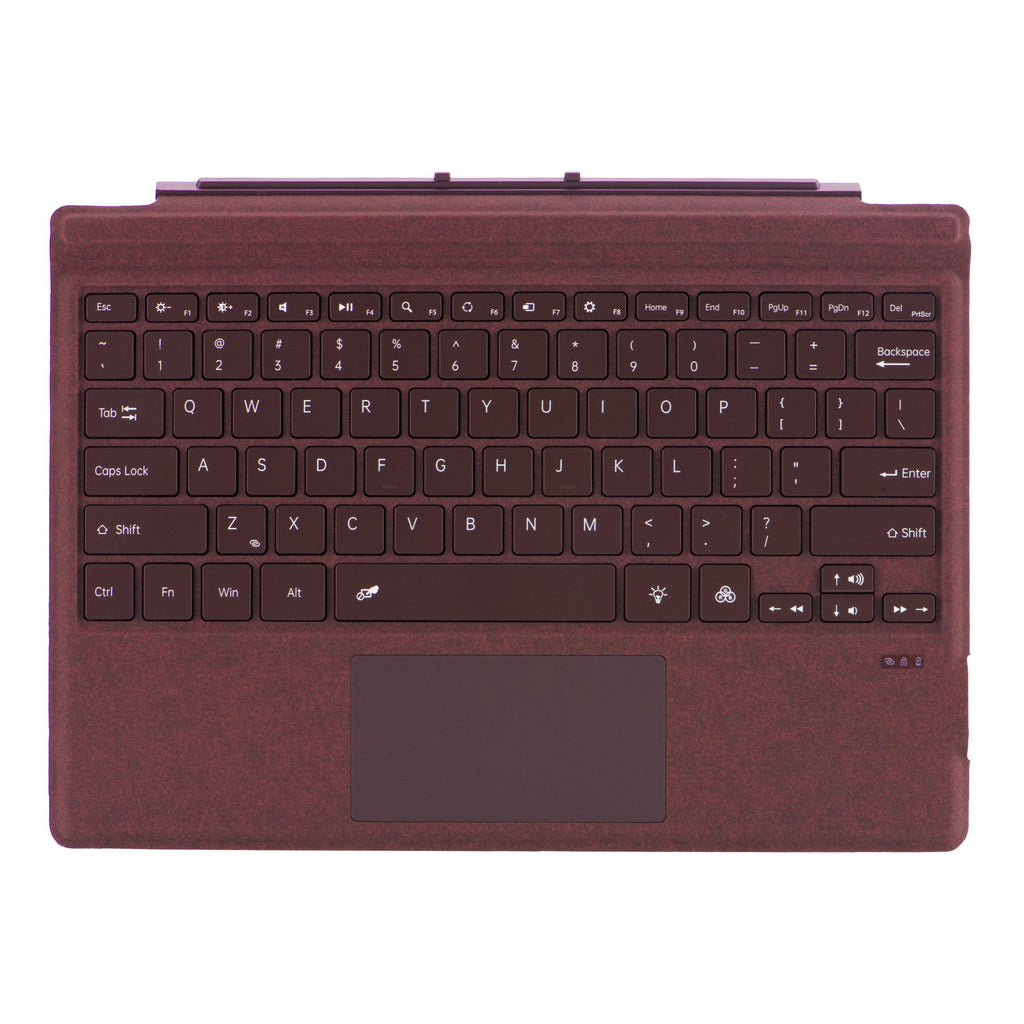 Teclado inalámbrico ergonómico con retroiluminación