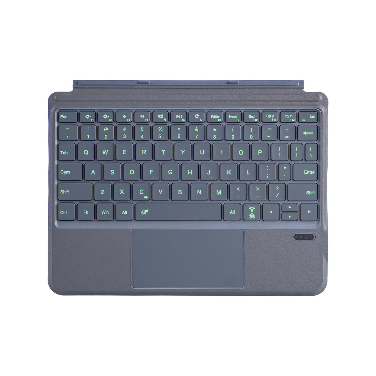 Teclado inalámbrico ergonómico con retroiluminación