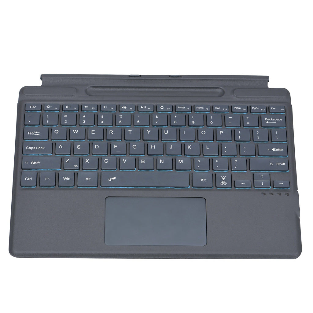 Teclado inalámbrico ergonómico con retroiluminación