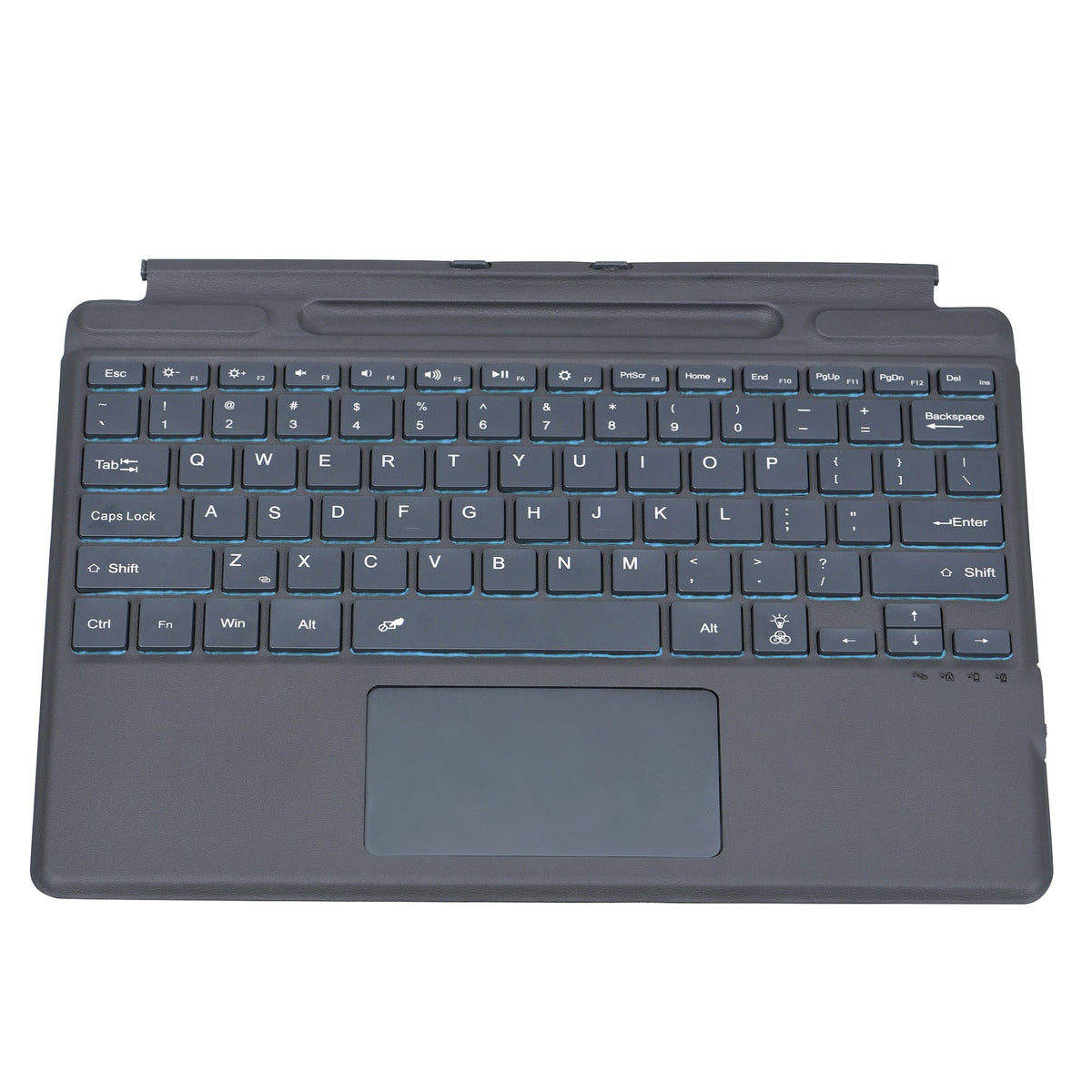 Teclado inalámbrico ergonómico con retroiluminación