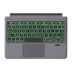 Teclado inalámbrico ergonómico con retroiluminación