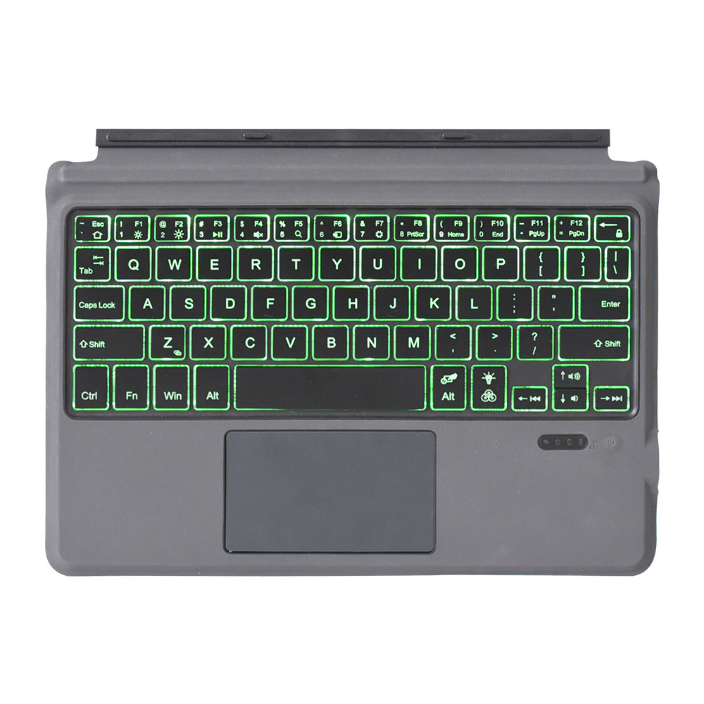Teclado inalámbrico ergonómico con retroiluminación