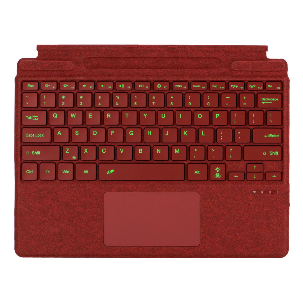 Teclado inalámbrico ergonómico con retroiluminación