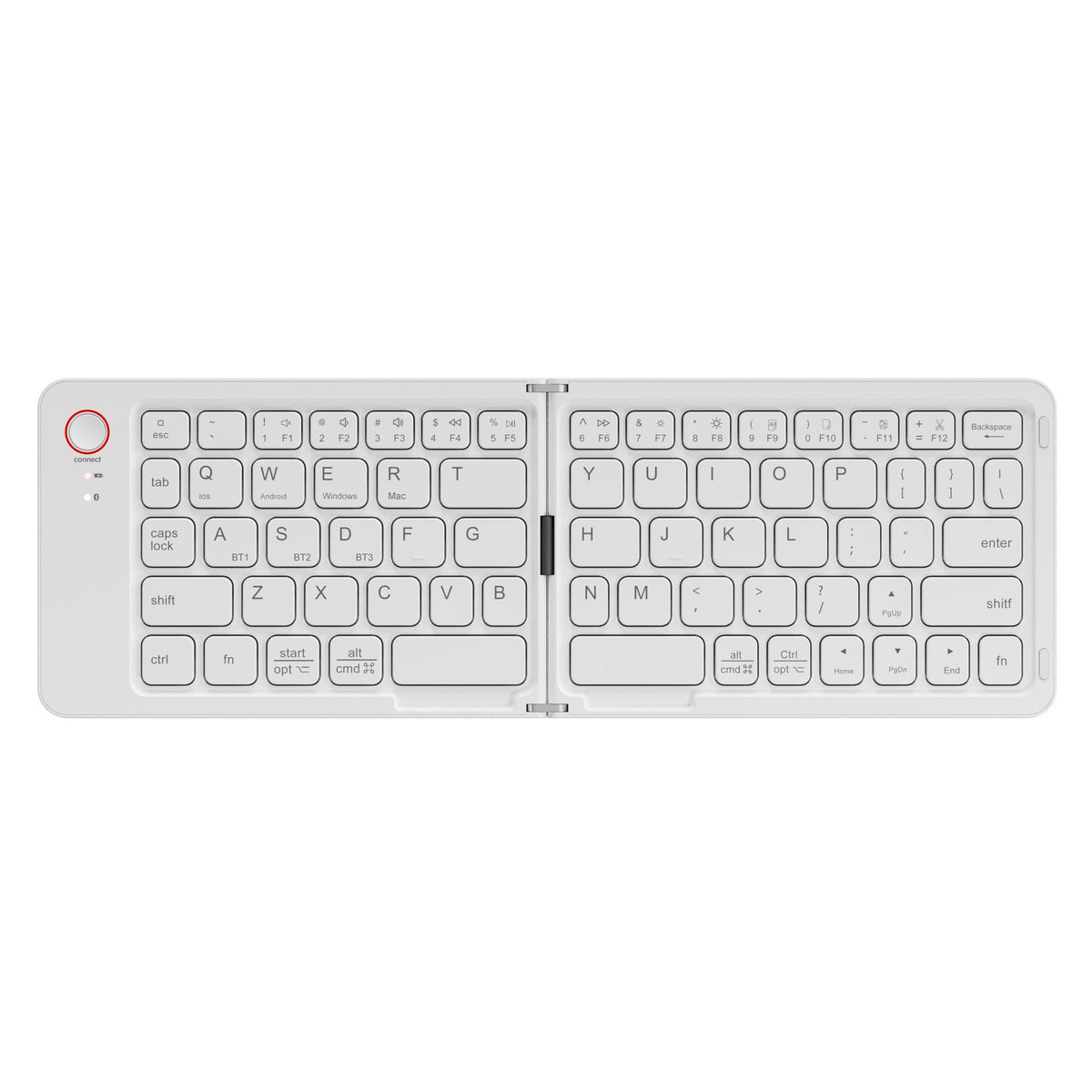 Teclado inalámbrico plegable