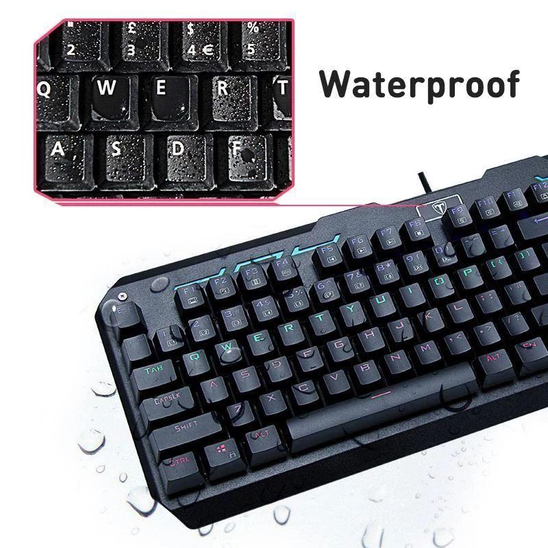 Teclado mecánico profesional LED I-850
