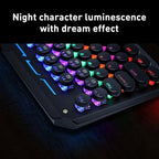Teclado mecánico profesional LED I-850