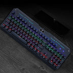 Teclado mecánico profesional LED I-850