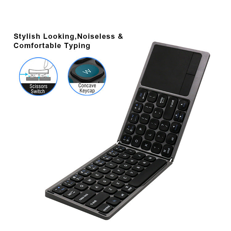 Teclado plegable portátil