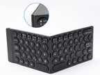 Teclado plegable portátil ultraligero para viajes, oficina y hogar