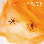 Telaraña artificial elástica para decoración de Halloween