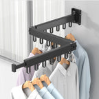 Tendedero de pared retráctil plegable para ahorrar espacio