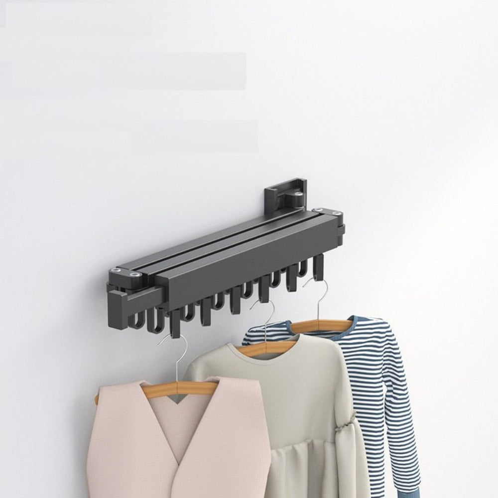 Tendedero de pared retráctil plegable para ahorrar espacio