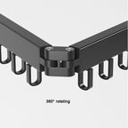 Tendedero de pared retráctil plegable para ahorrar espacio
