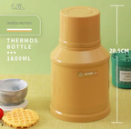 Termo elegante con diseño artístico
