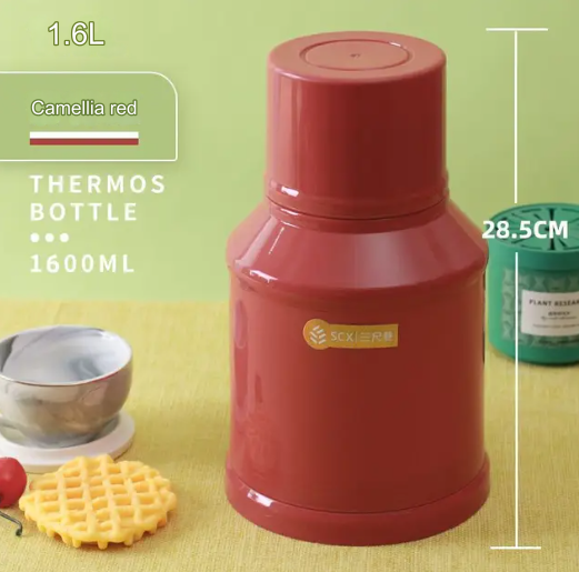 Termo elegante con diseño artístico
