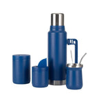 Termo elegante para mujer con set de taza práctica