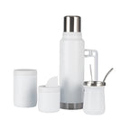 Termo elegante para mujer con set de taza práctica