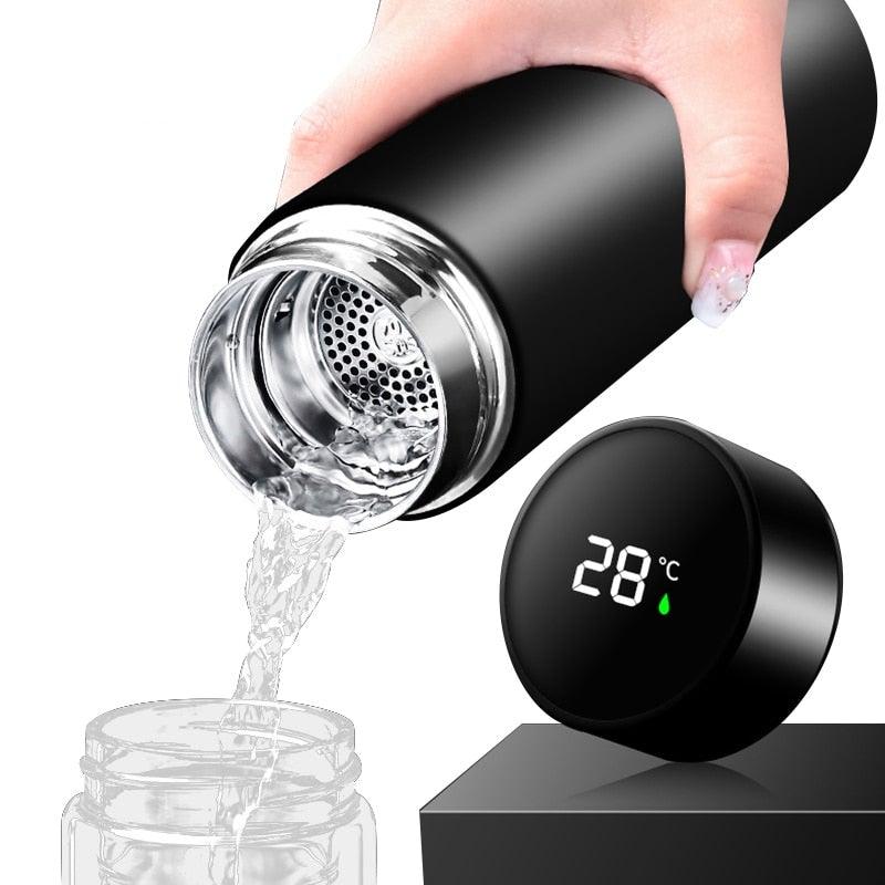 Termo inteligente con pantalla LED de temperatura digital