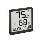 Termohigrómetro digital con pantalla meteorológica