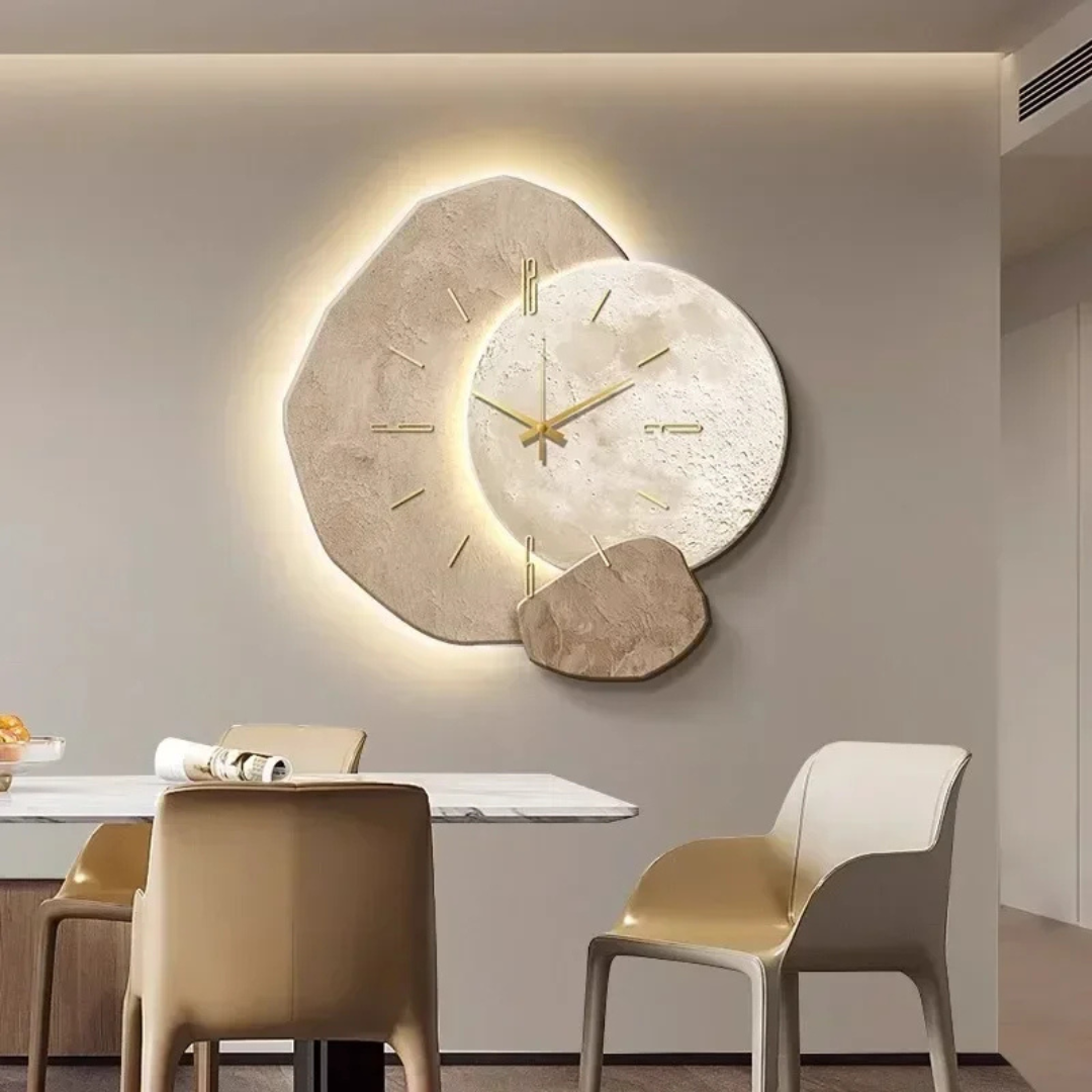TICKHALO – Reloj de pared silencioso para un ambiente interior sereno