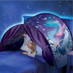 Tienda de campaña para cama infantil WonderTent – Refugio mágico con diseños temáticos