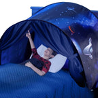 Tienda de campaña para cama infantil WonderTent – Refugio mágico con diseños temáticos
