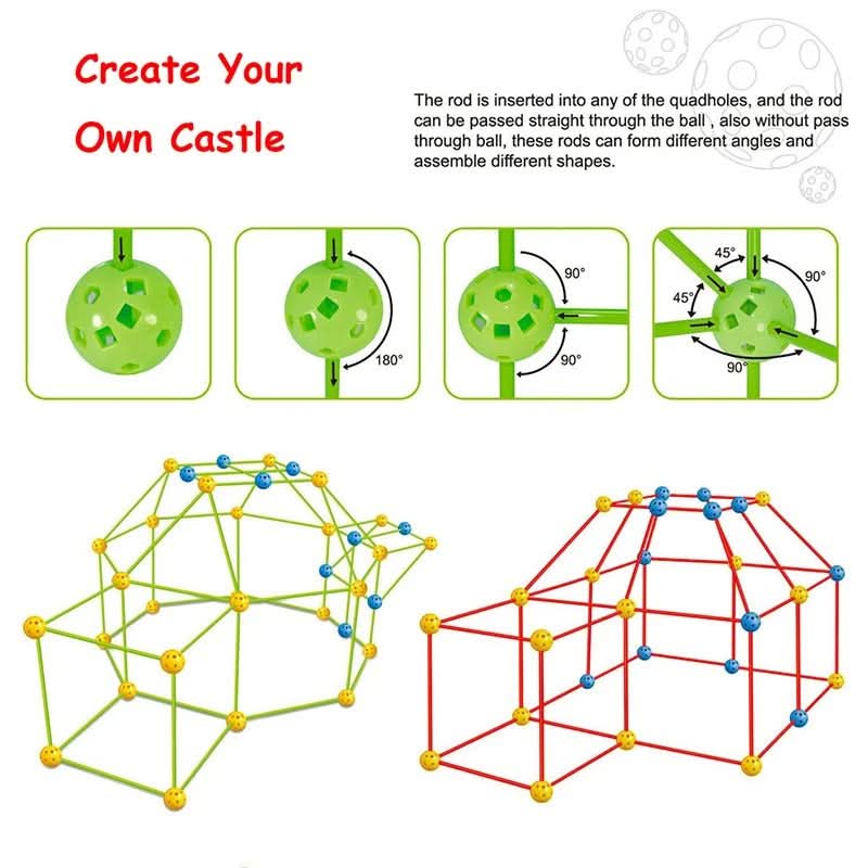 Tienda de construcción creativa para aprender jugando