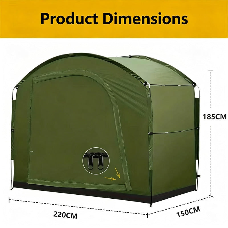 Tienda garaje portátil impermeable para almacenamiento