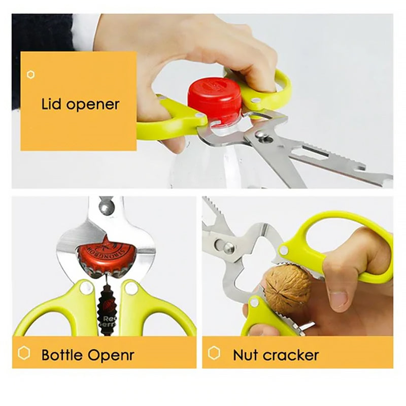 Tijeras de cocina multifunción
