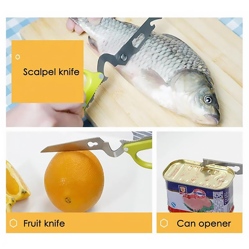 Tijeras de cocina multifunción
