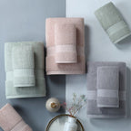 Toalla de baño 100 % algodón egipcio 70×140 cm gris