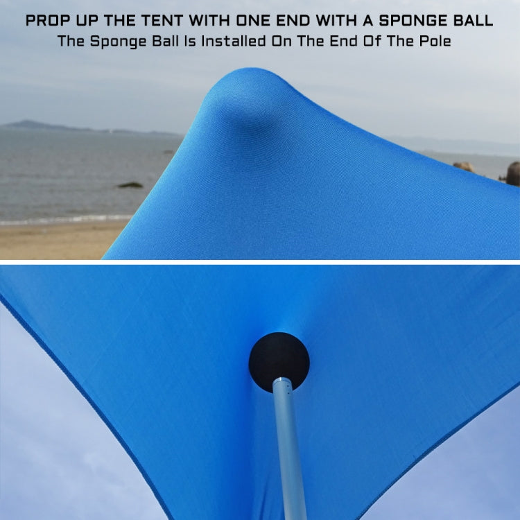 Toldo de playa lycra plegable para camping y pesca