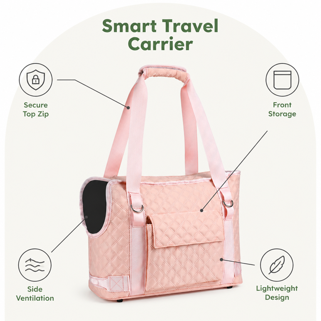 Transportín ligero para perros homologado para avión