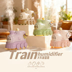 Tren animado interactivo con sonidos y movimiento