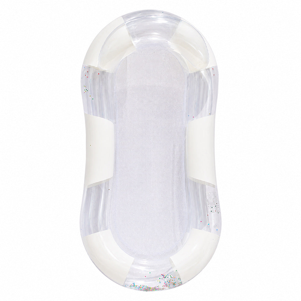 Tumbona hinchable de malla para piscina y playa