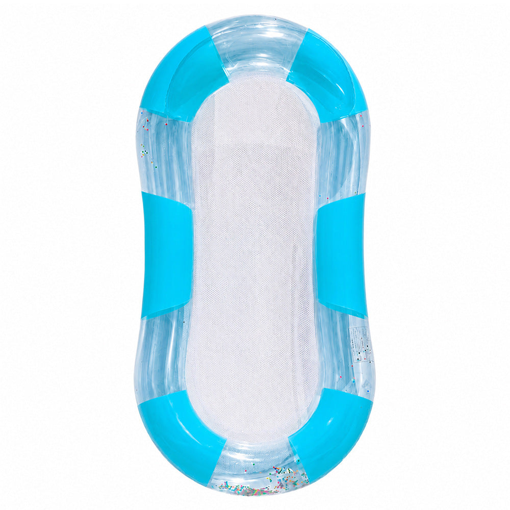 Tumbona hinchable de malla para piscina y playa