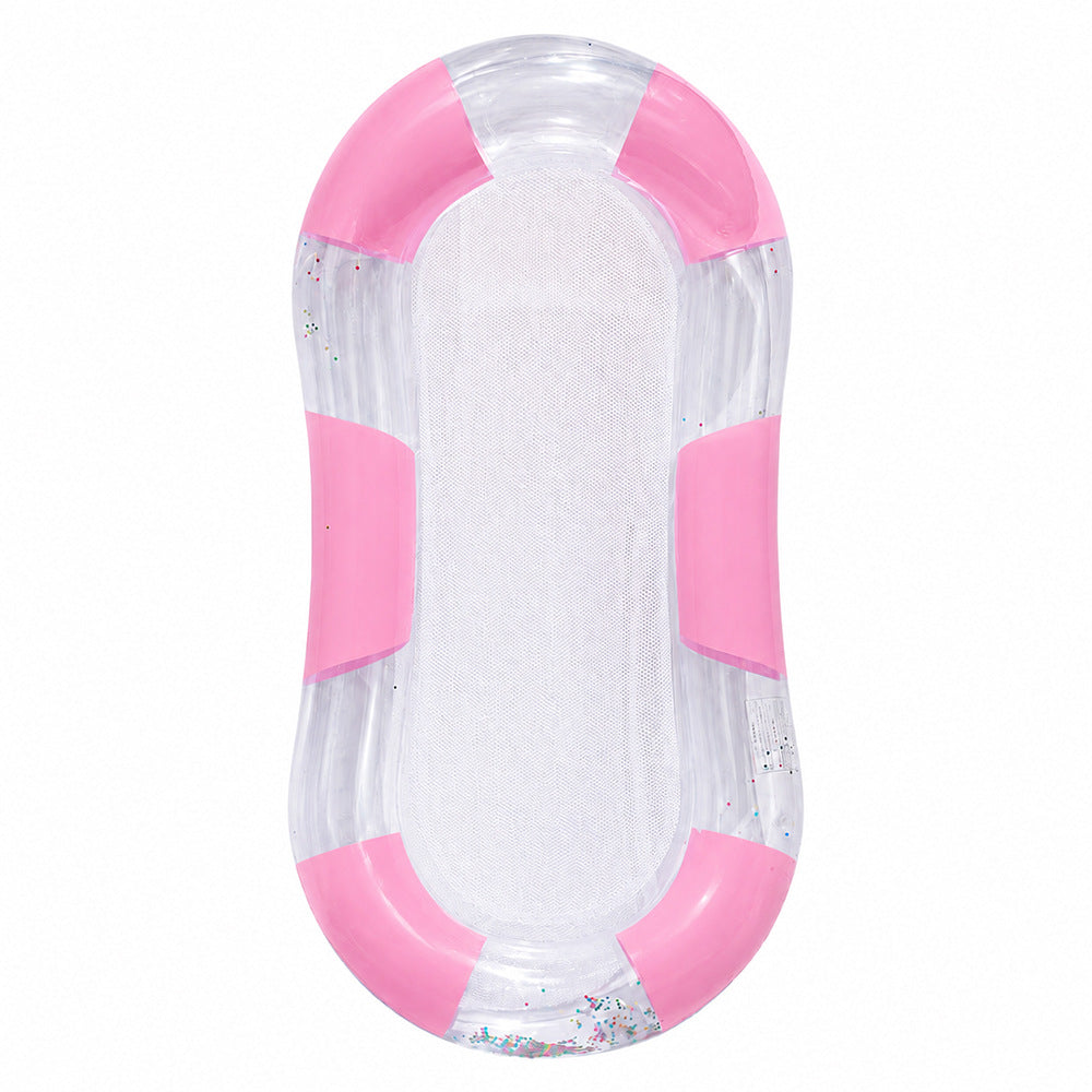 Tumbona hinchable de malla para piscina y playa