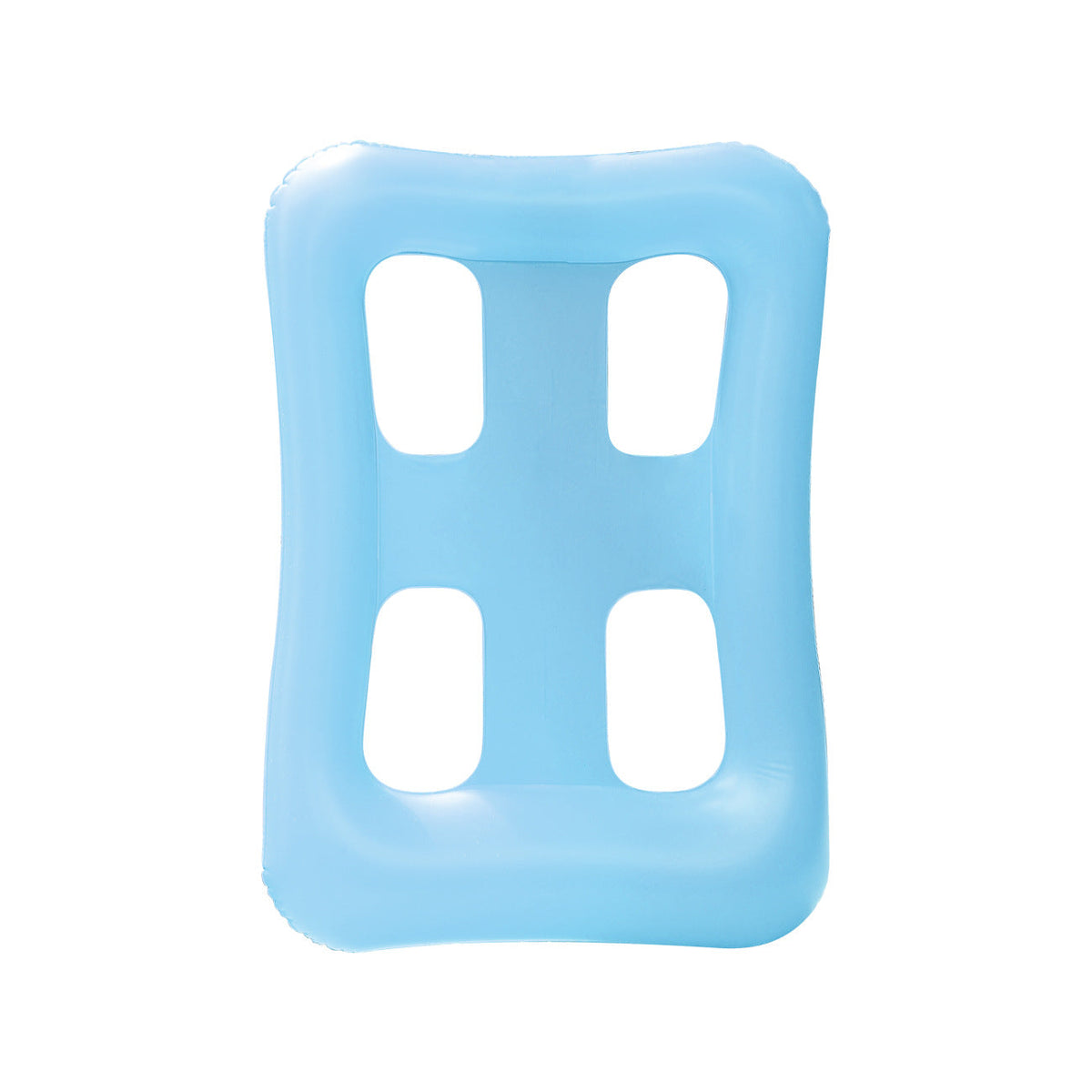 Tumbona hinchable de relax con reposacabezas ergonómico para mujer