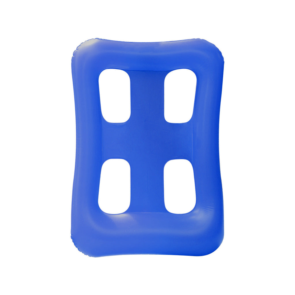 Tumbona hinchable de relax con reposacabezas ergonómico para mujer